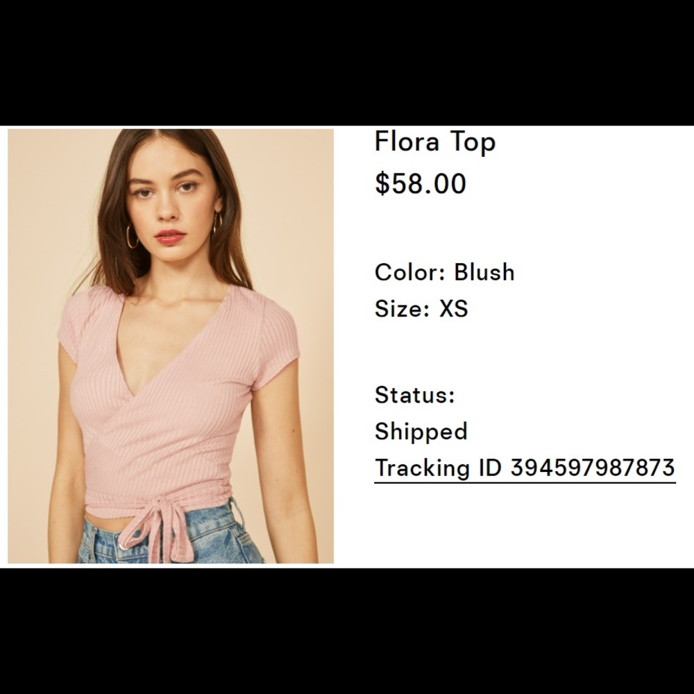 Reformation Flora Top